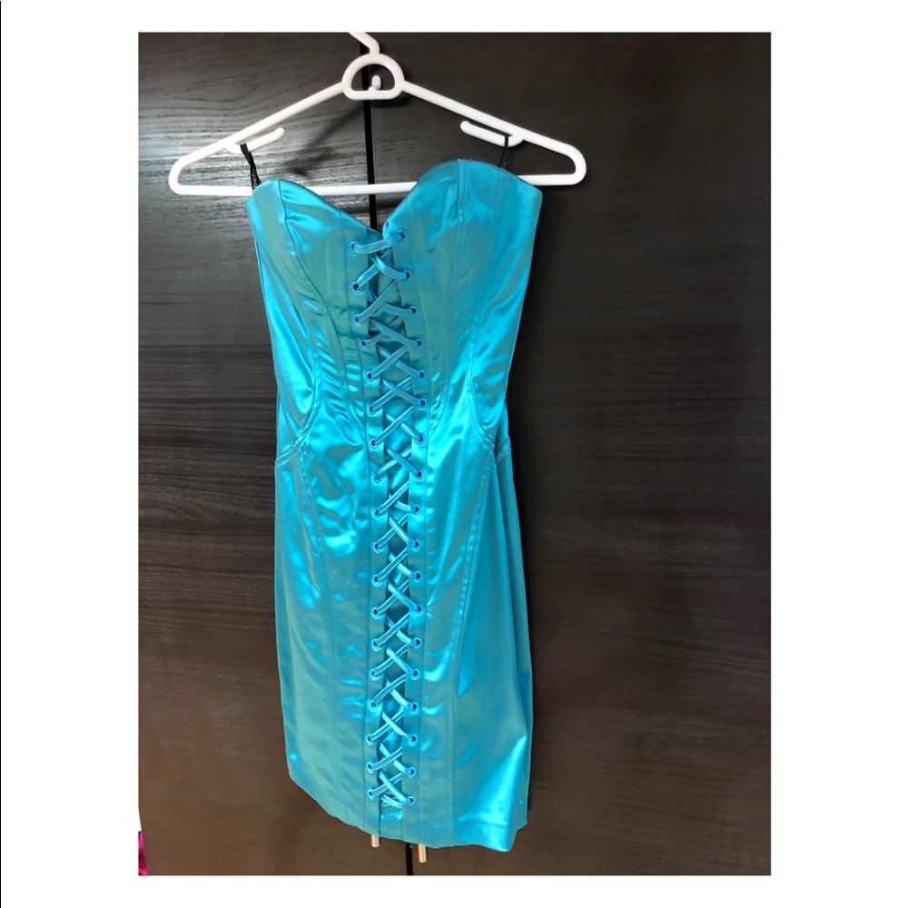 BEBE Strapless Dress